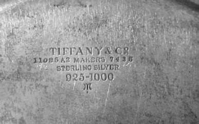 tiffany & co fake hallmarks